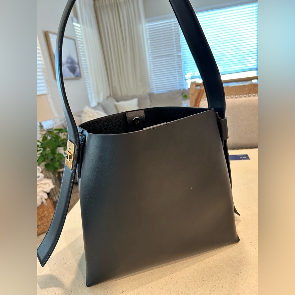 Anne Klein Black Shoulder Bag